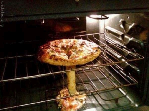 Zlyhanie mrazenej pizze