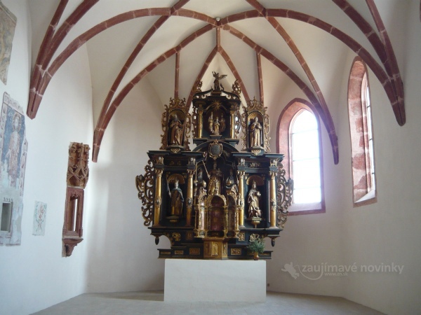 Pribylina, múzeum liptovskej dediny, kostol Panny Márie