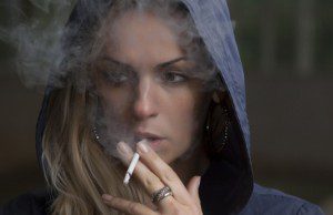 fajčenie žena