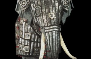 Vojnový slon v múzeu