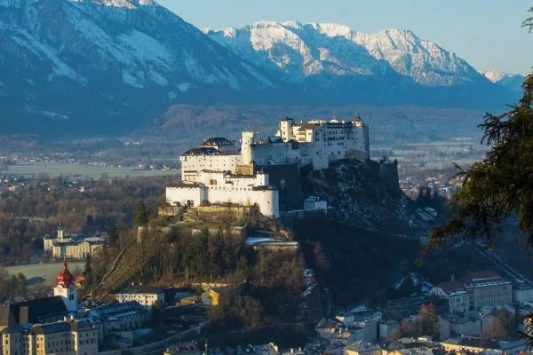 Salzburg a hrad