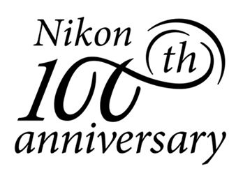 Nikon 100 rokov logo