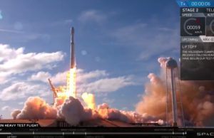 Falcon Heavy, spaceX mission 2018 štart rakety