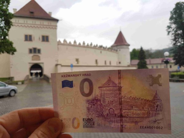 Kežmarský hrad 0 eur bankovka