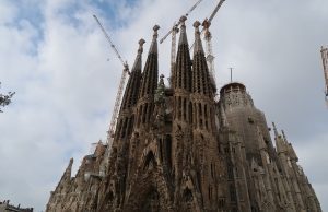 Sagrada Familia, Katalánsko, Španielsko (Antonio Gaudí)