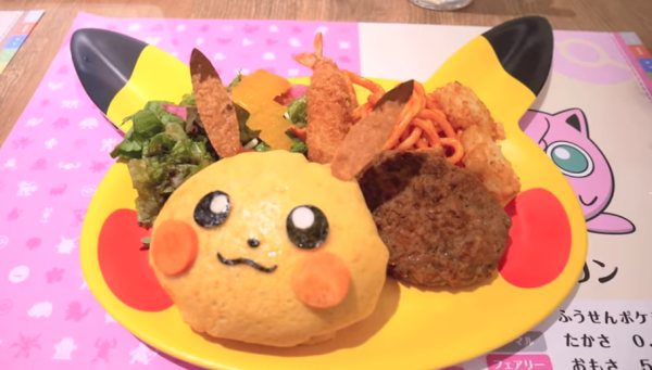 Pikachu restaurant pokémon