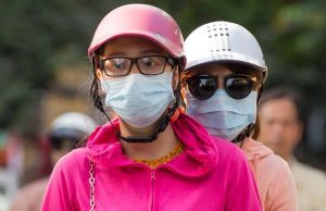 Rúška na tvári a dýchanie, kvlli smogu alebo kvoli vírusom
