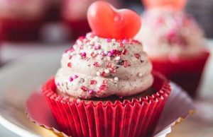 Cupcakes Valentínsky a recept