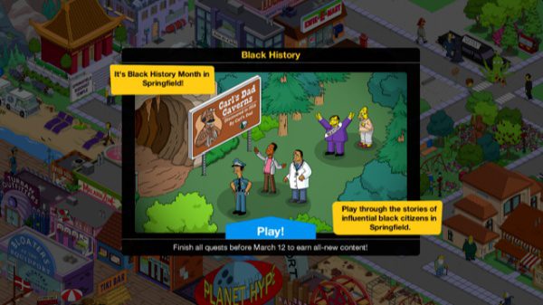 The Simpsons Tapped Out Dr. Dlaha misie