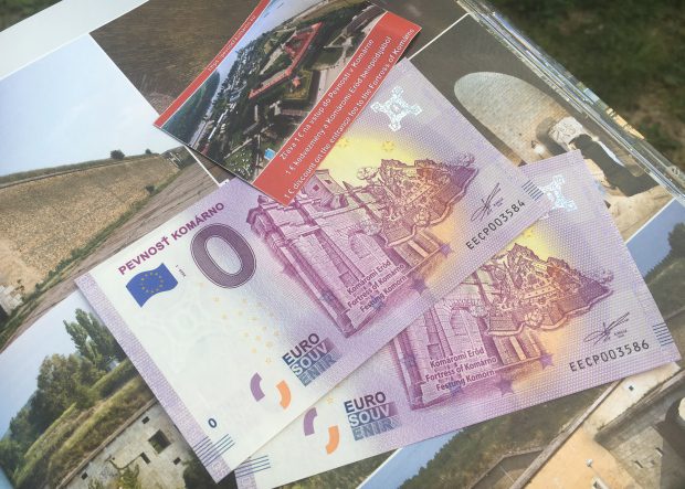 Pevnosť Komárno, 0 eurová bankovka