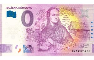 Božena Němcová, 0 eurová bankovka