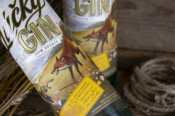 Lúčky Gin, slovenský džin londýnskeho typu z Bird Valley Distillery