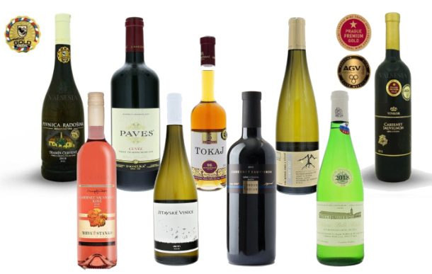 Slovenské vína, fľaše a vinárstva