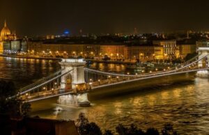 BUdapešť most cez Dunaj