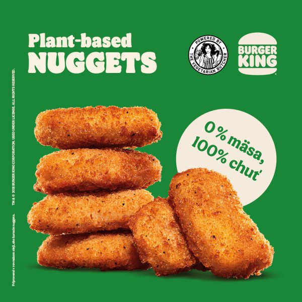 Plant based nuggets burgerKing