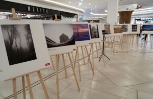 vystavené fotografie fotosúťaže Nové mesto 2021 v nákupnom centre VIVO Bratislava