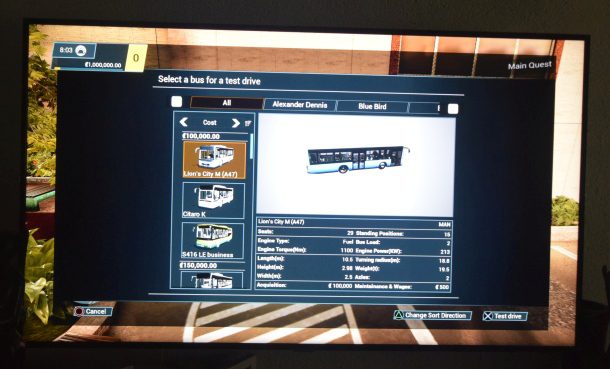 Bus Simulator 2021, screenshot Playstation 4