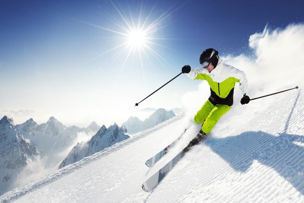 lyžovanie a lyže