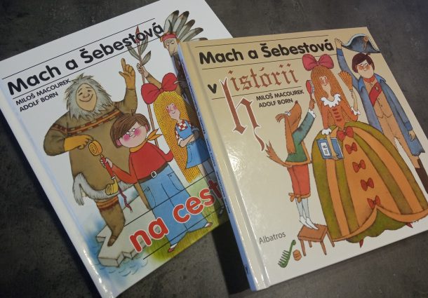 Knihy pre deti Mach a Šebestová