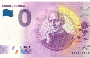 Andrej Hlinka 0 eur bankovka
