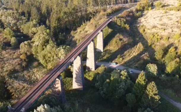 Viadukt Turčianske Teplice, Na Vode, P.Kovačik, Youtube