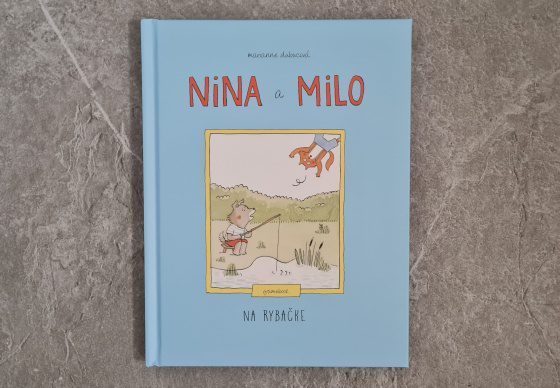 Detská kniha Nina a Milo na rybačke, gamebook