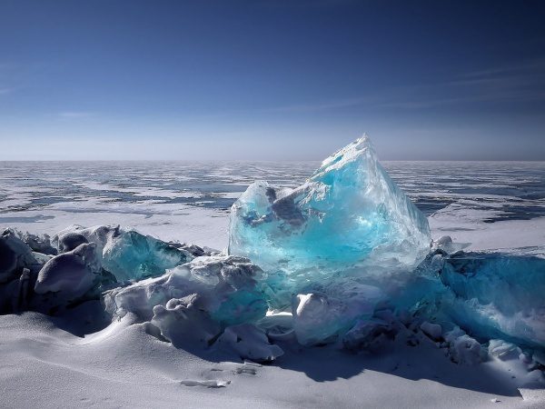 Sibír ľad, ilustračná foto