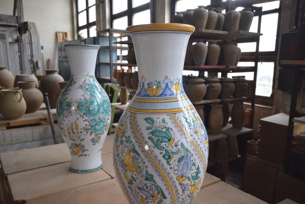Modranská ľudová majolika, ľudová keramika
