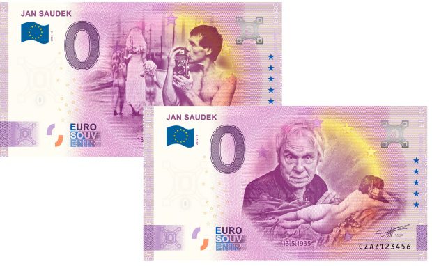 jan saudek 0 eur bankovka