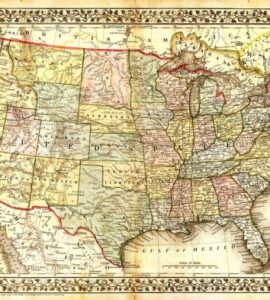 USA mapa