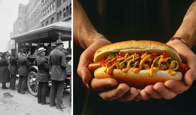 História hot-dog