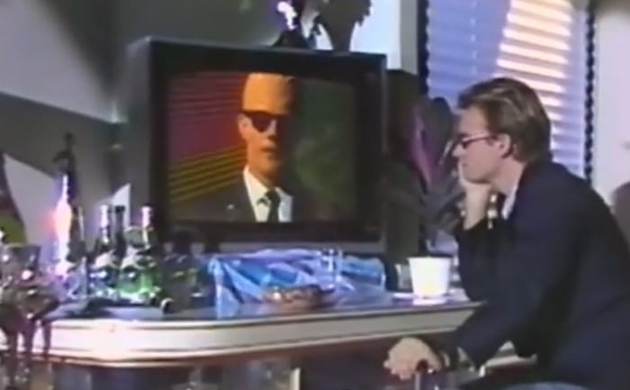 Max Headroom Show, youtube screenshot