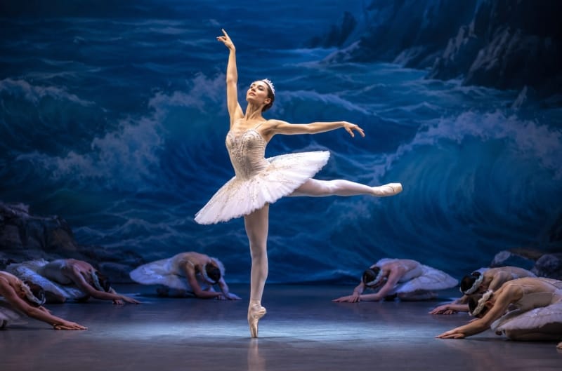 Ballerina a Primaballerina, tanečné vystúpenie, ilustračná snímka